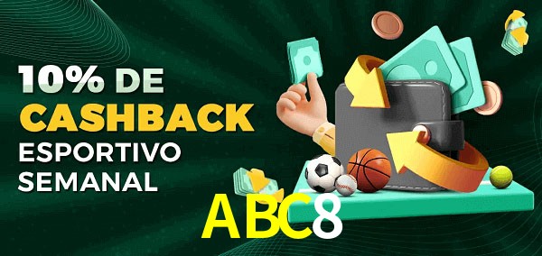 10% de bônus de cashback na ABC8